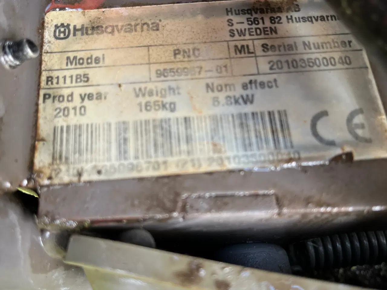 Billede 7 - Græsslåmaskine Husqvarna R111B5