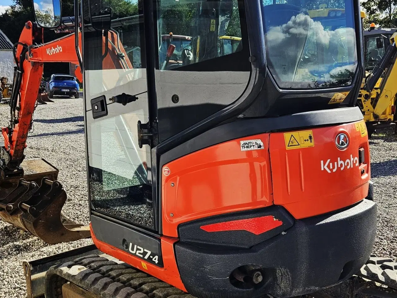 Billede 4 - Kubota U 27-4 HI model / Powertilt / 3 skovle / 4300 timer