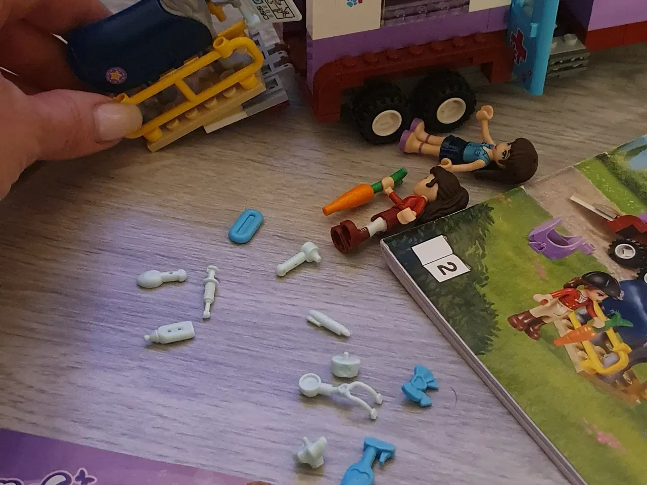 Billede 6 - Lego Friends. Hest/læge.
