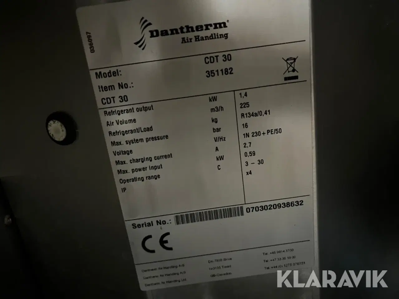 Billede 6 - Affugter Dantherm CDT 30