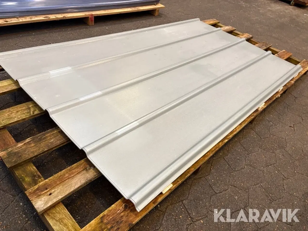 Billede 3 - Galvaniseret Tagplader - 3 plader