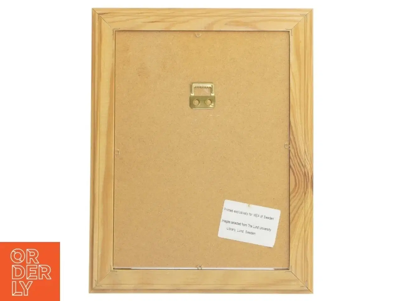 Billede 2 - Ramme med musling illustration fra IKEA (str. 30x23,5 cm)