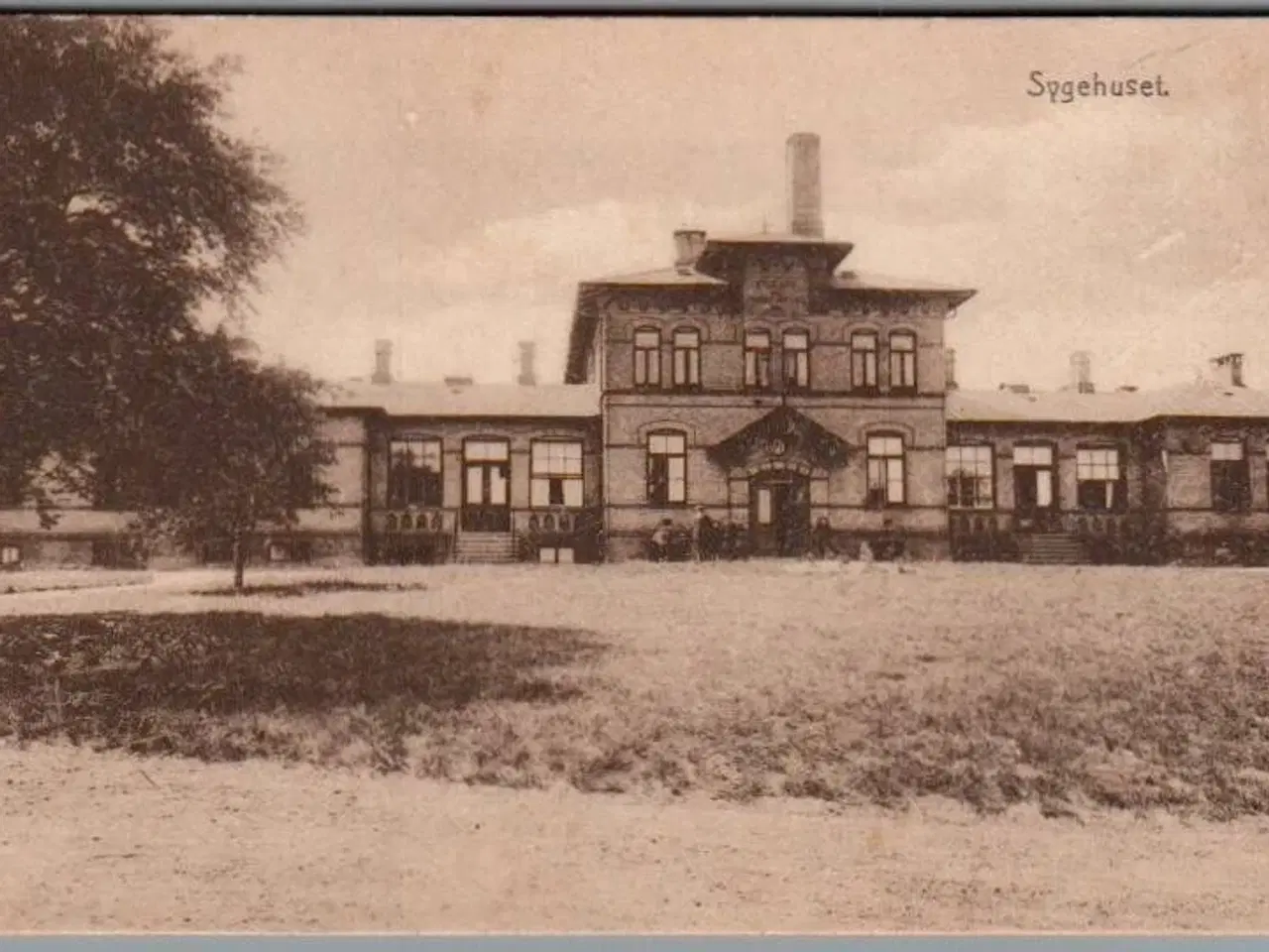 Billede 1 - Viborg - Sygehuset -  Postkort - Ubrugt