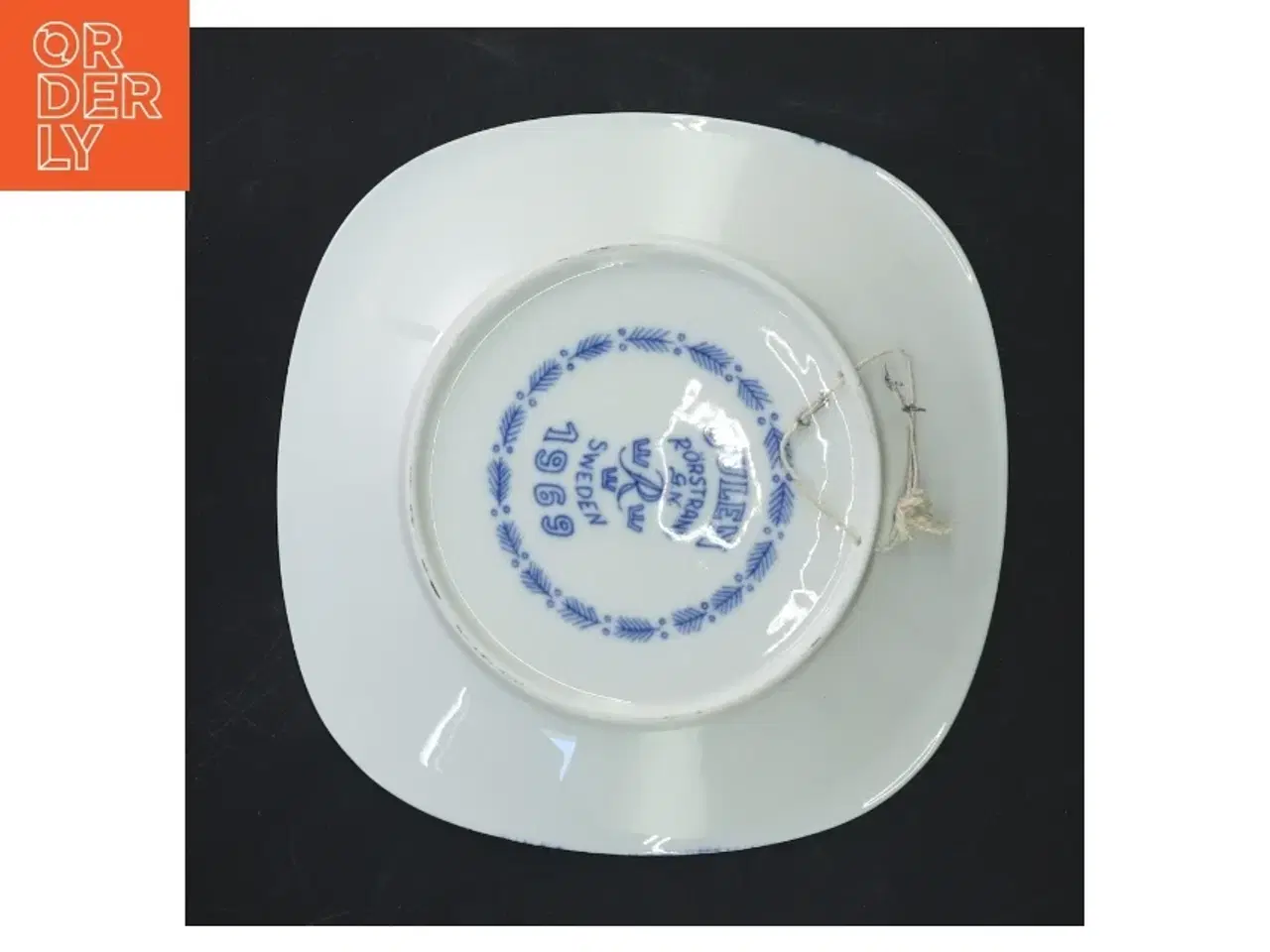 Billede 3 - Porcelænsfad fra Rrstrand 1969 fra Rrstrand (str. 19x19 cm)