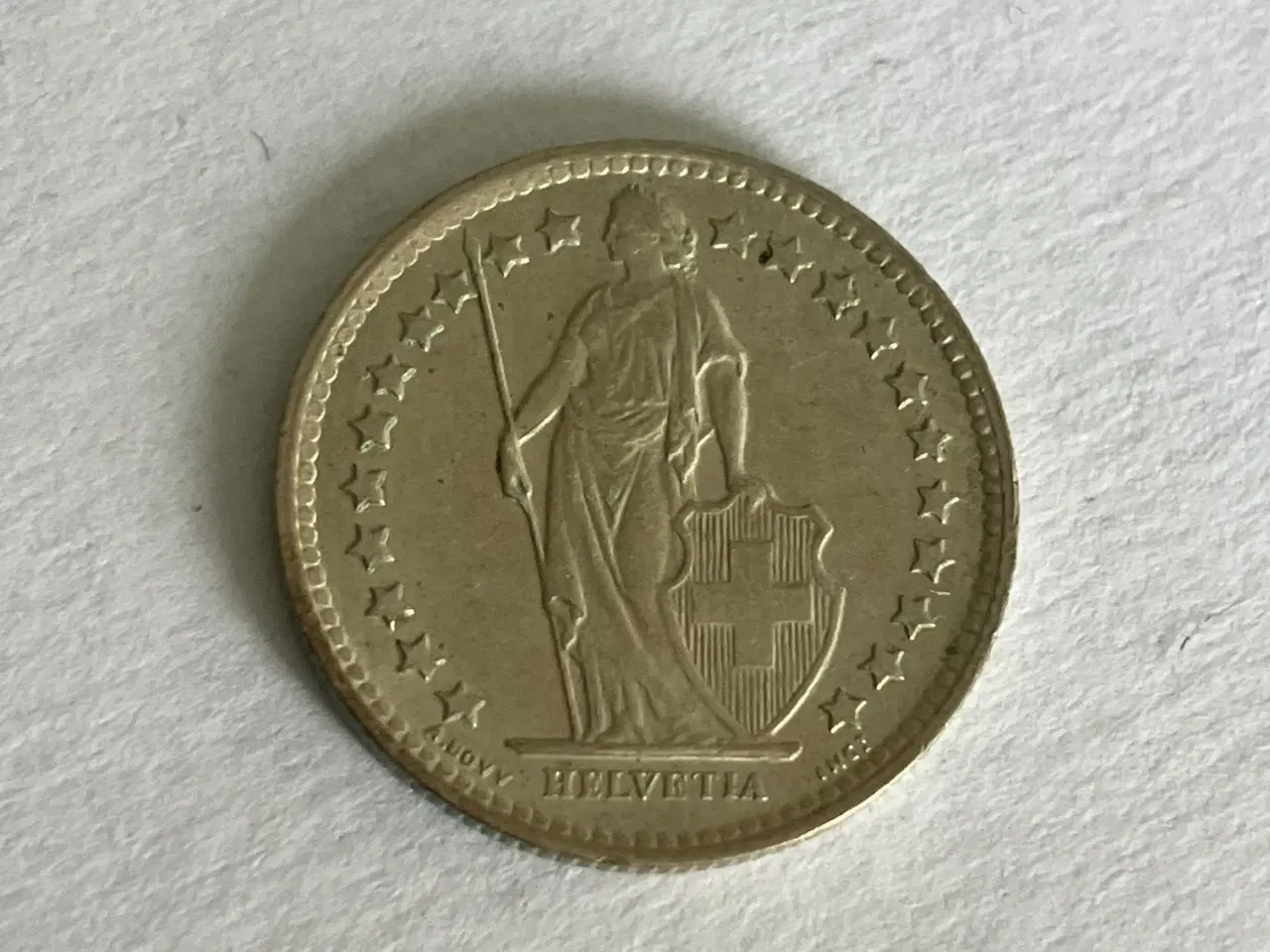 Billede 2 - 1/2 Franc Switzerland 1963