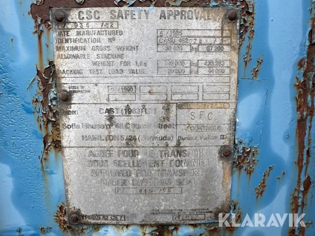 Billede 5 - Container CAST 40 fods