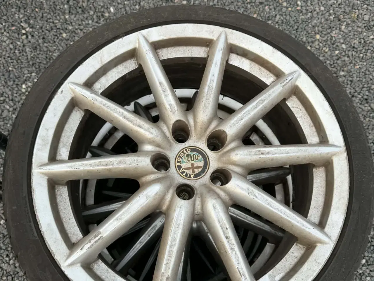 Billede 3 - 5 x 110 19" Alufælge til Alfa Romeo med Sommerdæk