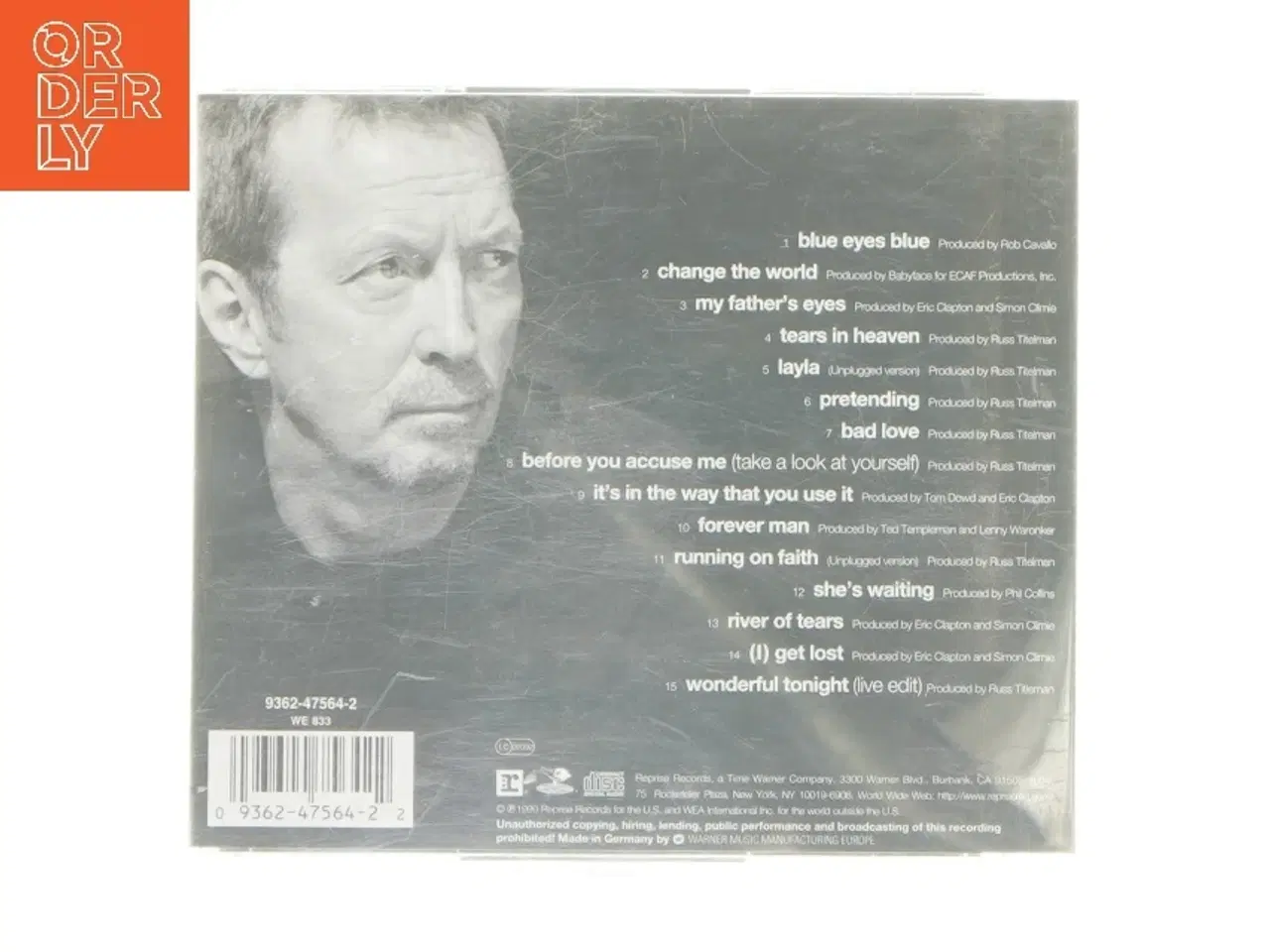 Billede 3 - CD: Clapton Chronicles - The Best of Eric Clapton fra Reprise (str. 12,5x14 cm)