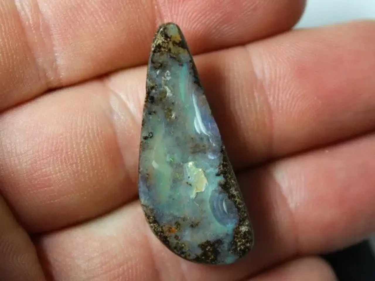 Billede 4 - Australsk Boulder Opal m. Vedhæng 27.9 karat