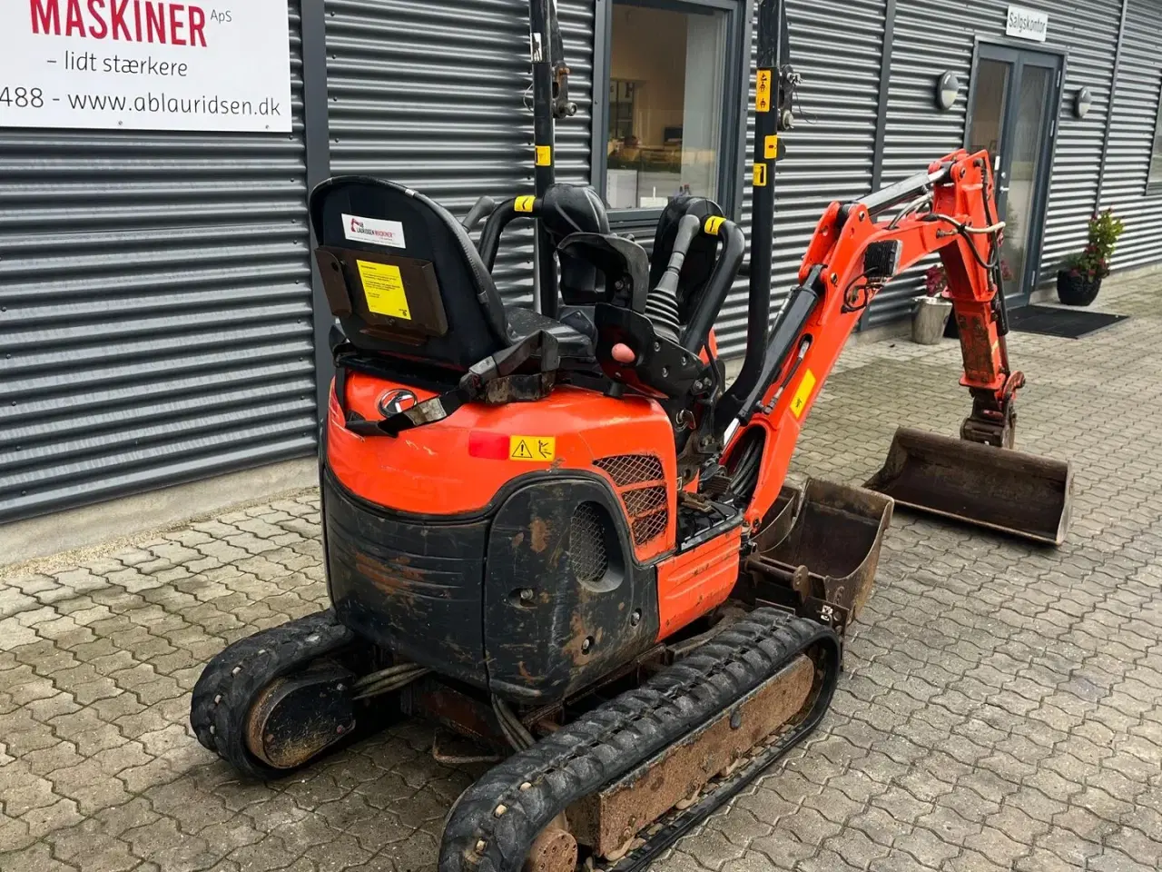 Billede 11 - Kubota U10-3 SL med usdkudsarm og 3 skovle