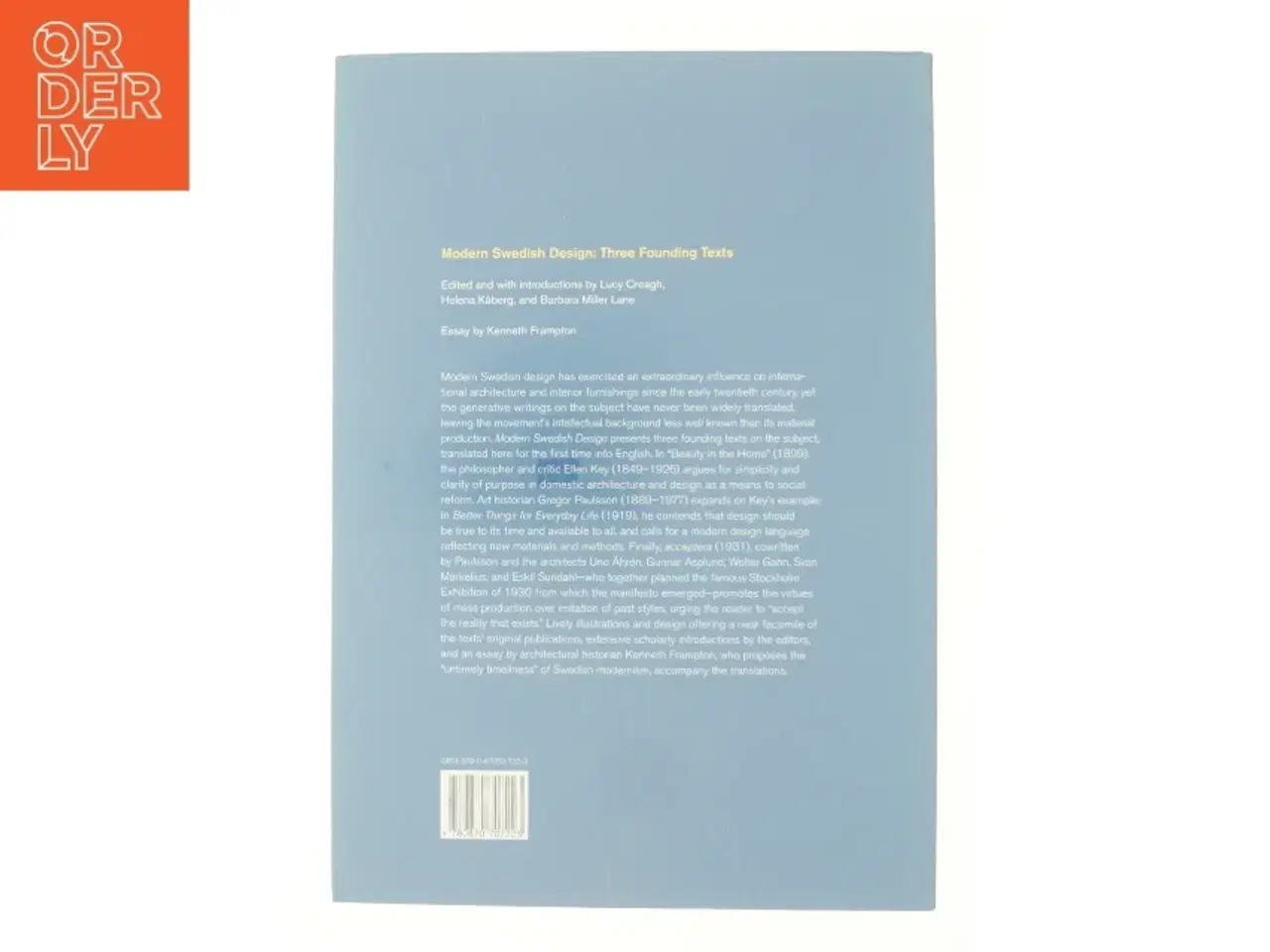 Billede 3 - Modern Swedish Design Theory af Kenneth Frampton (Bog)