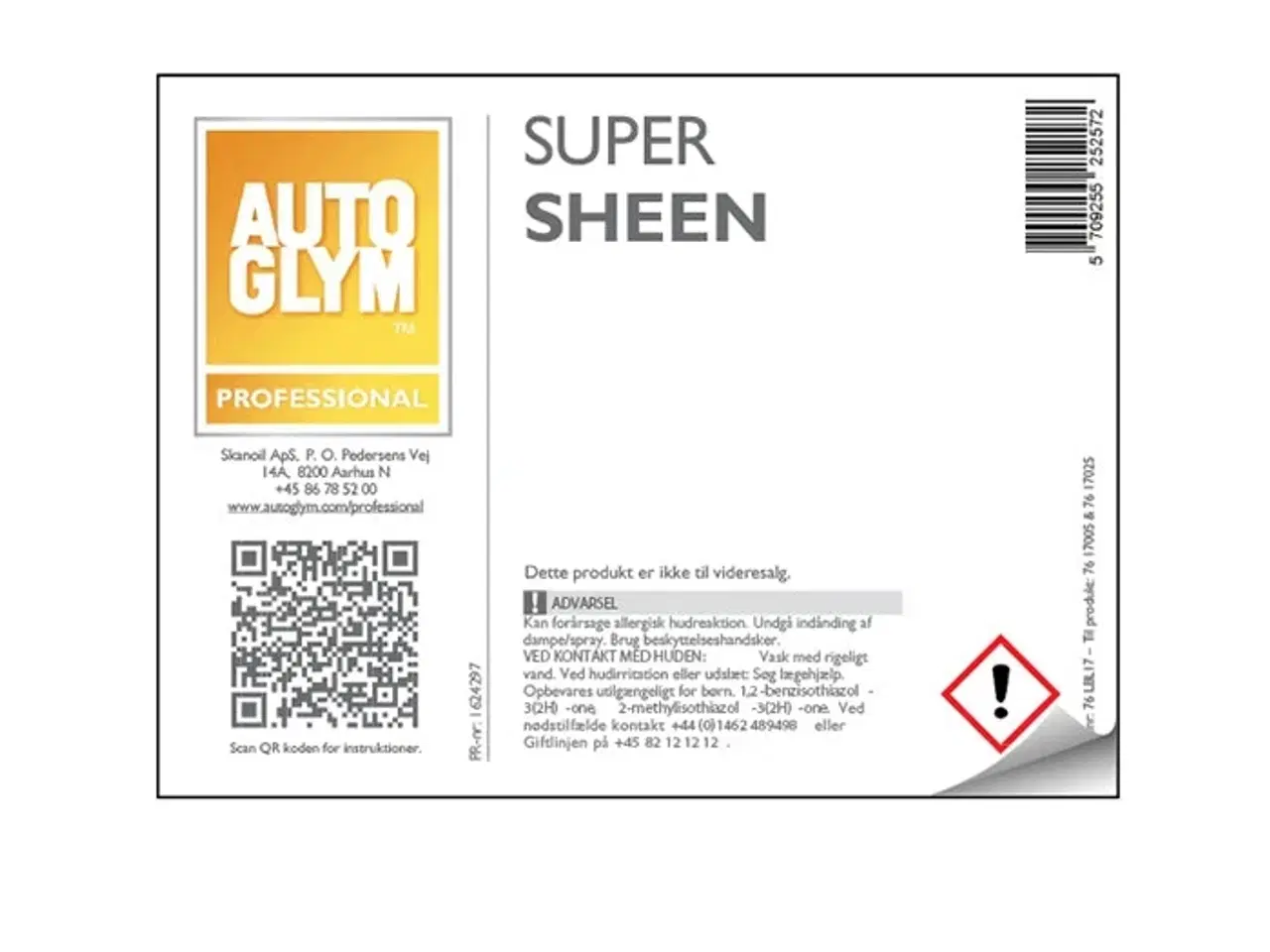 Billede 1 - Label Autoglym Super Sheen