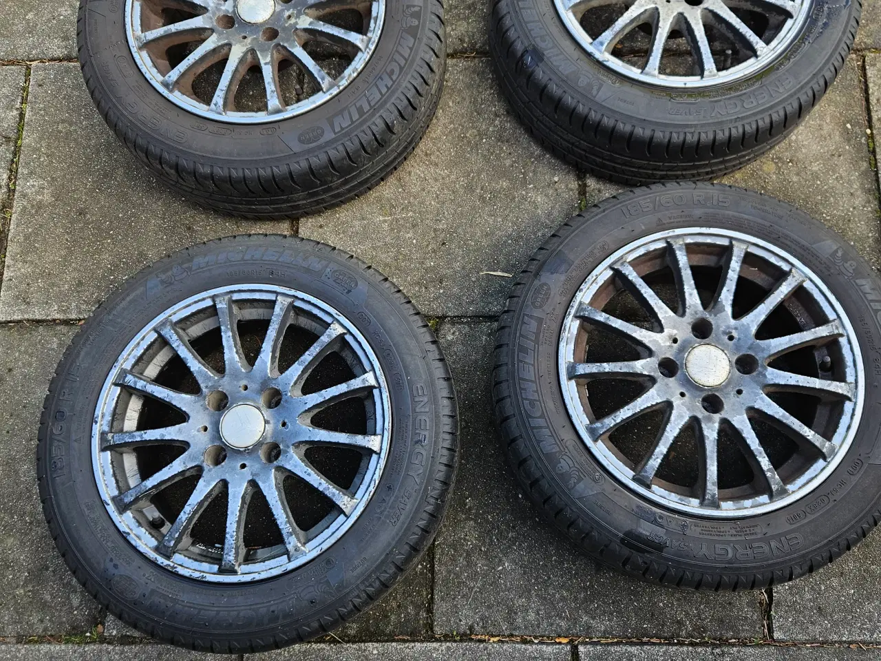 Billede 4 - Alufælge med michelin dæk