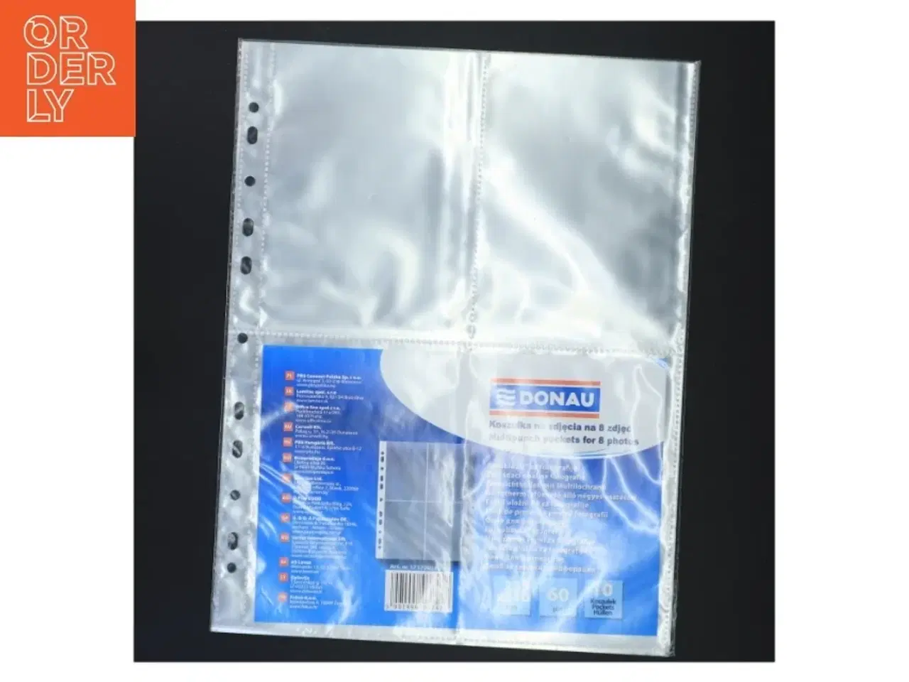 Billede 1 - Donau arkivlomme til fotos fra Donau (str. 23,5x31 cm)