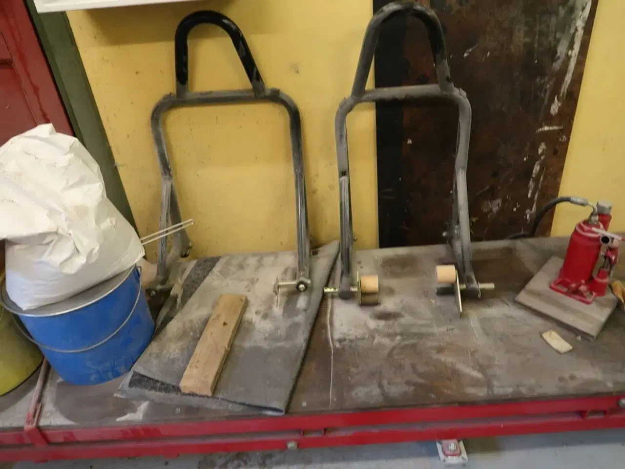 Billede 5 - Autolift med donkraft og stativer