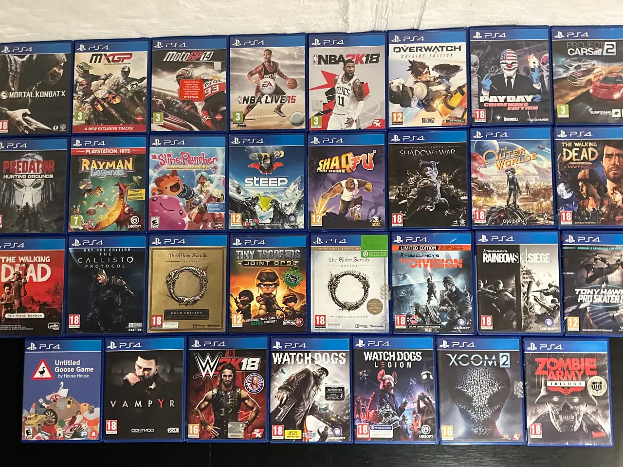 Billede 3 - 83 Stk Playstation 4 / PS4 Spil. De fleste til 100
