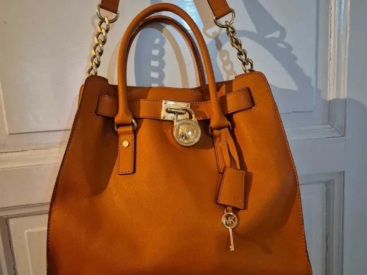 Billede 1 - Verdens fedeste Michael Kors taske i birkin stil  
