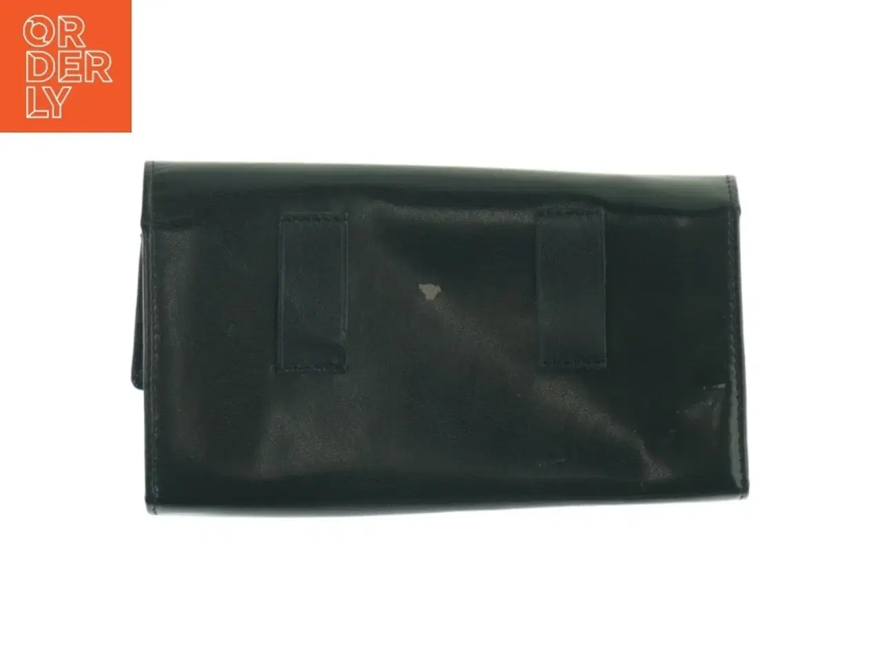 Billede 3 - Sort læderpung (str. 19x11,5 cm)