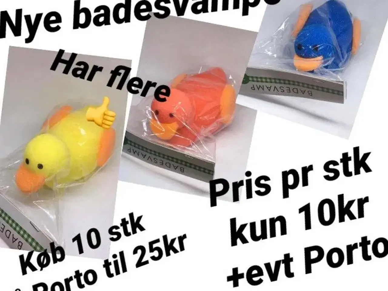 Billede 1 - Nye badesvampe