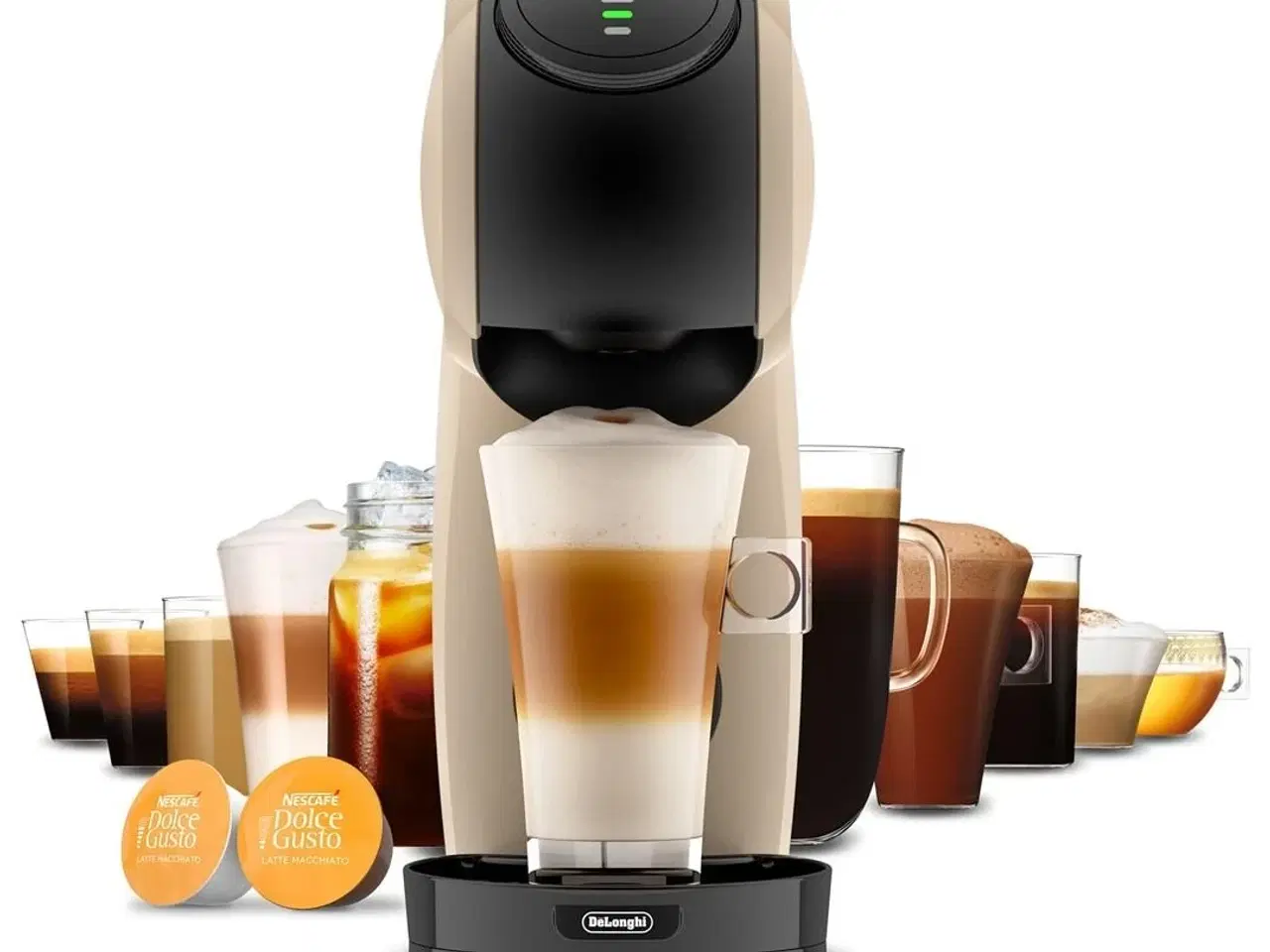 Billede 12 - Kapselkaffemaskine De’Longhi Genio S Nescafé Dolce Gusto – taupe