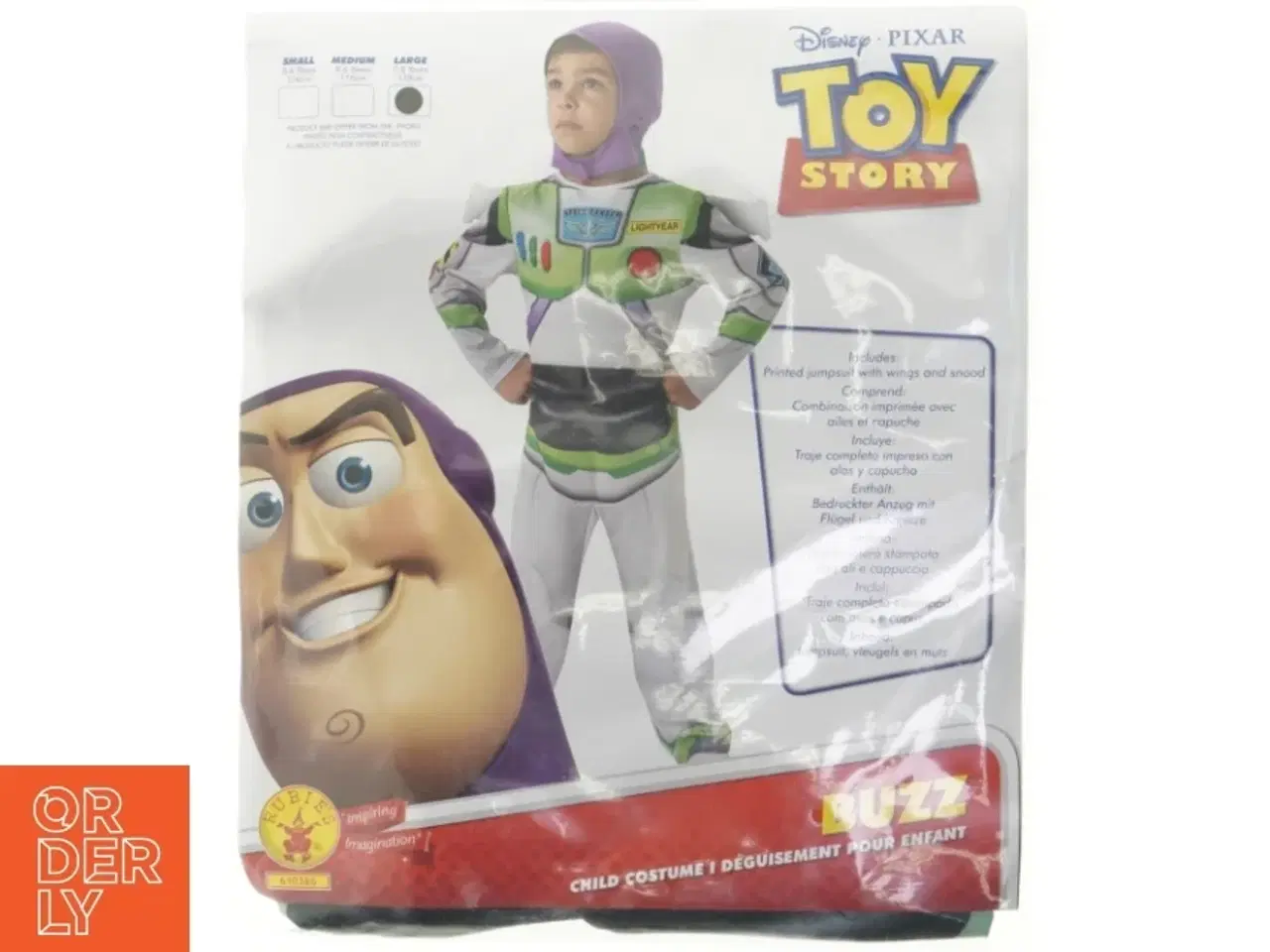 Billede 1 - Nyt Buzz Lightyear kostume fra Disney (str. 7-8 år)