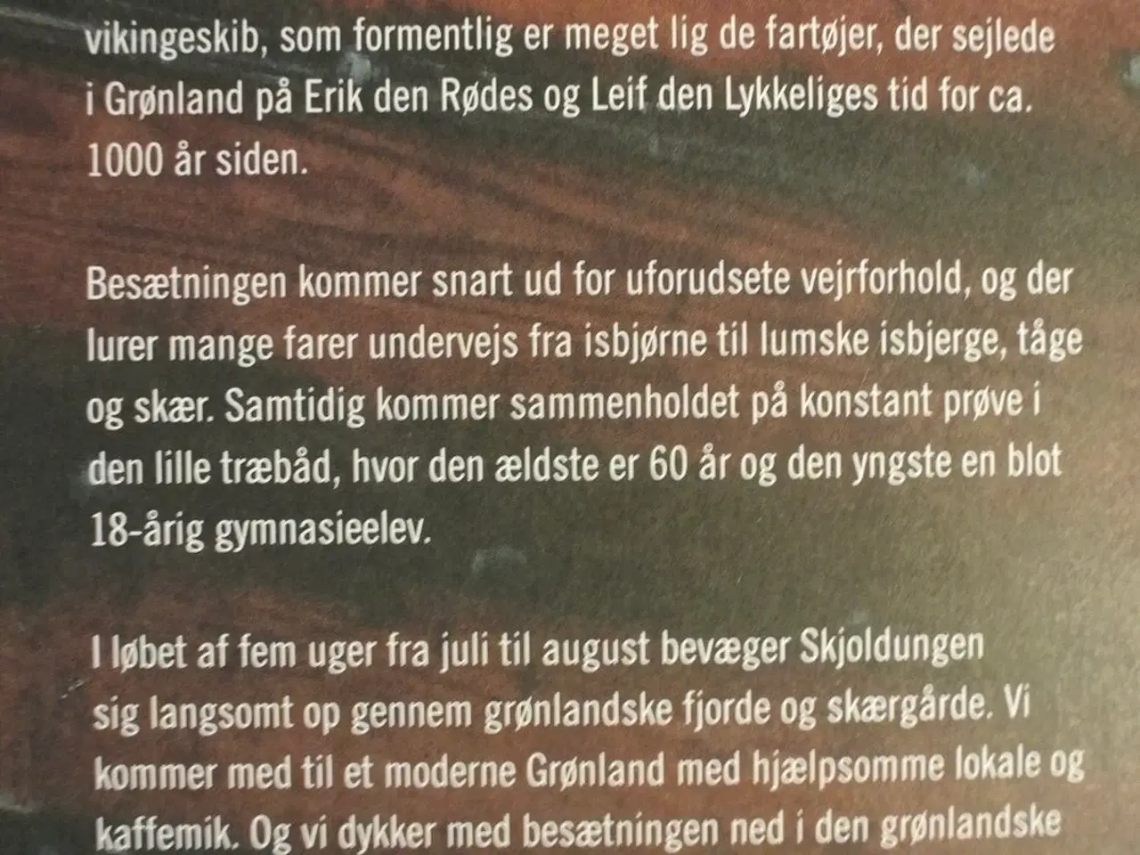 Billede 3 - skjoldungen - en moderne vikingesejlads i grønland