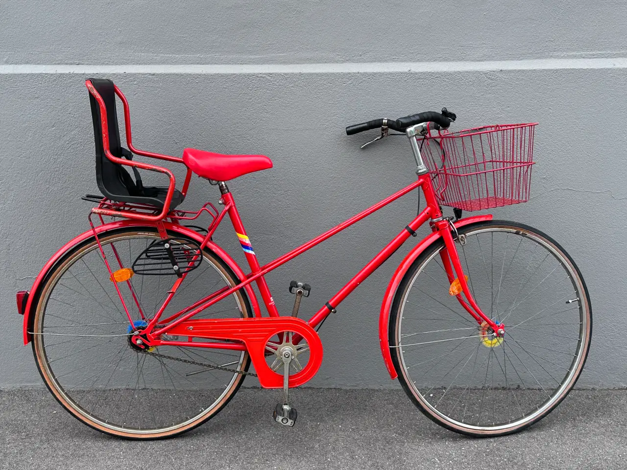 Billede 5 - Rød dansk design dame retrocykel