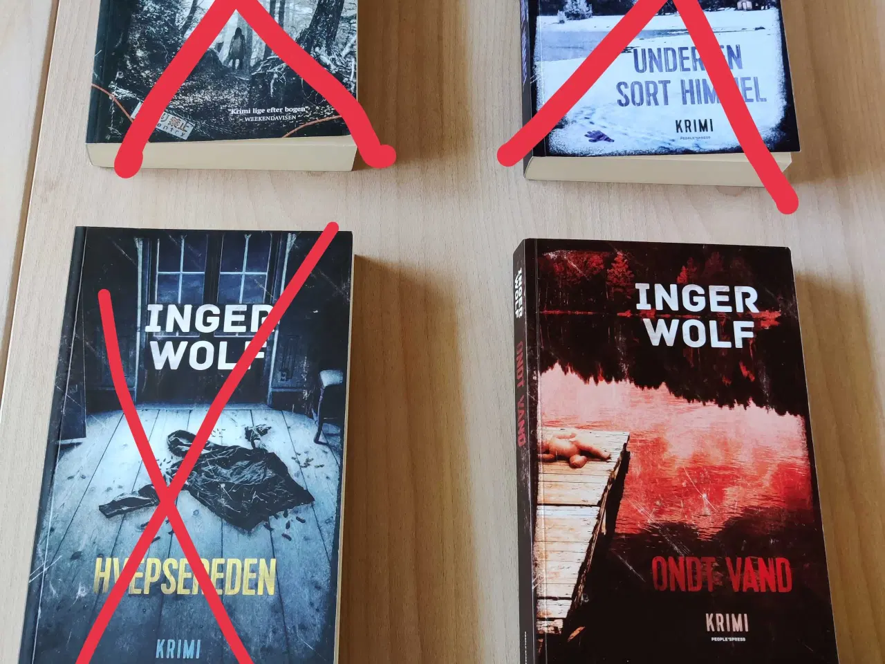 Billede 6 - Krimier - Mari Jungstedt - Inger Wolf 