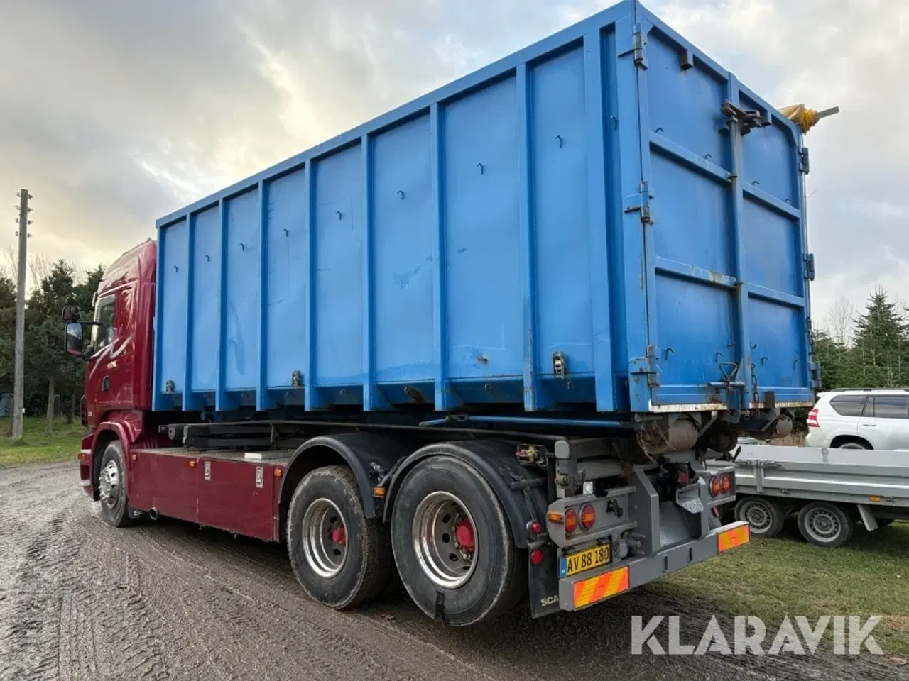 Billede 4 - Lastbil Scania R500 6x2 wirehejs