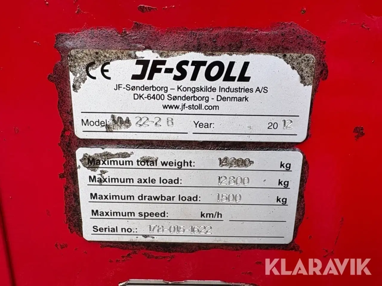 Billede 12 - Foderblander JF-Stoll 22-2 B
