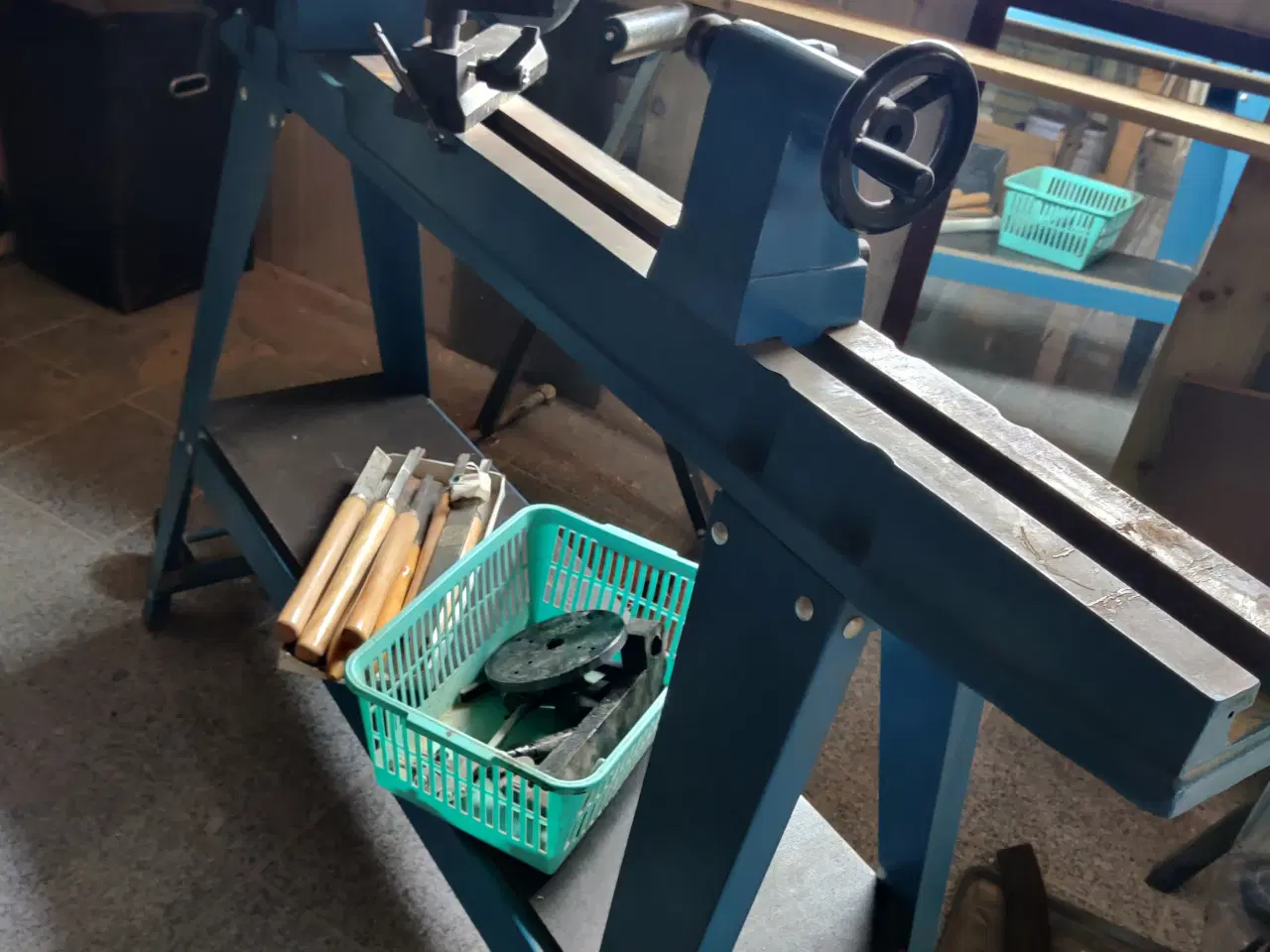 Billede 5 - Drejebænk til træ