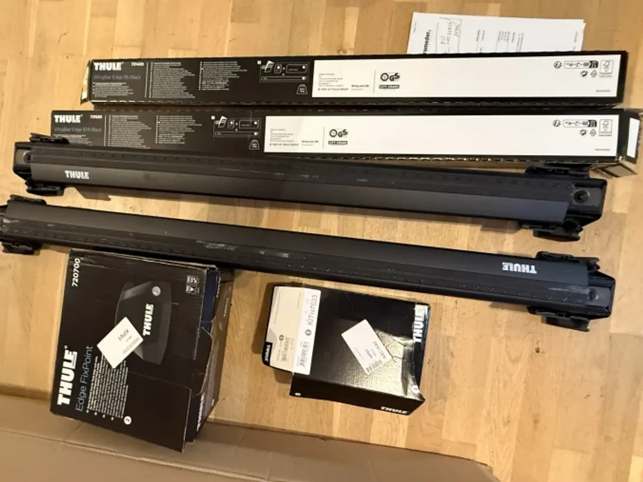 Billede 2 - Thule sorte tagholdere til BMW IX (alle modeller)