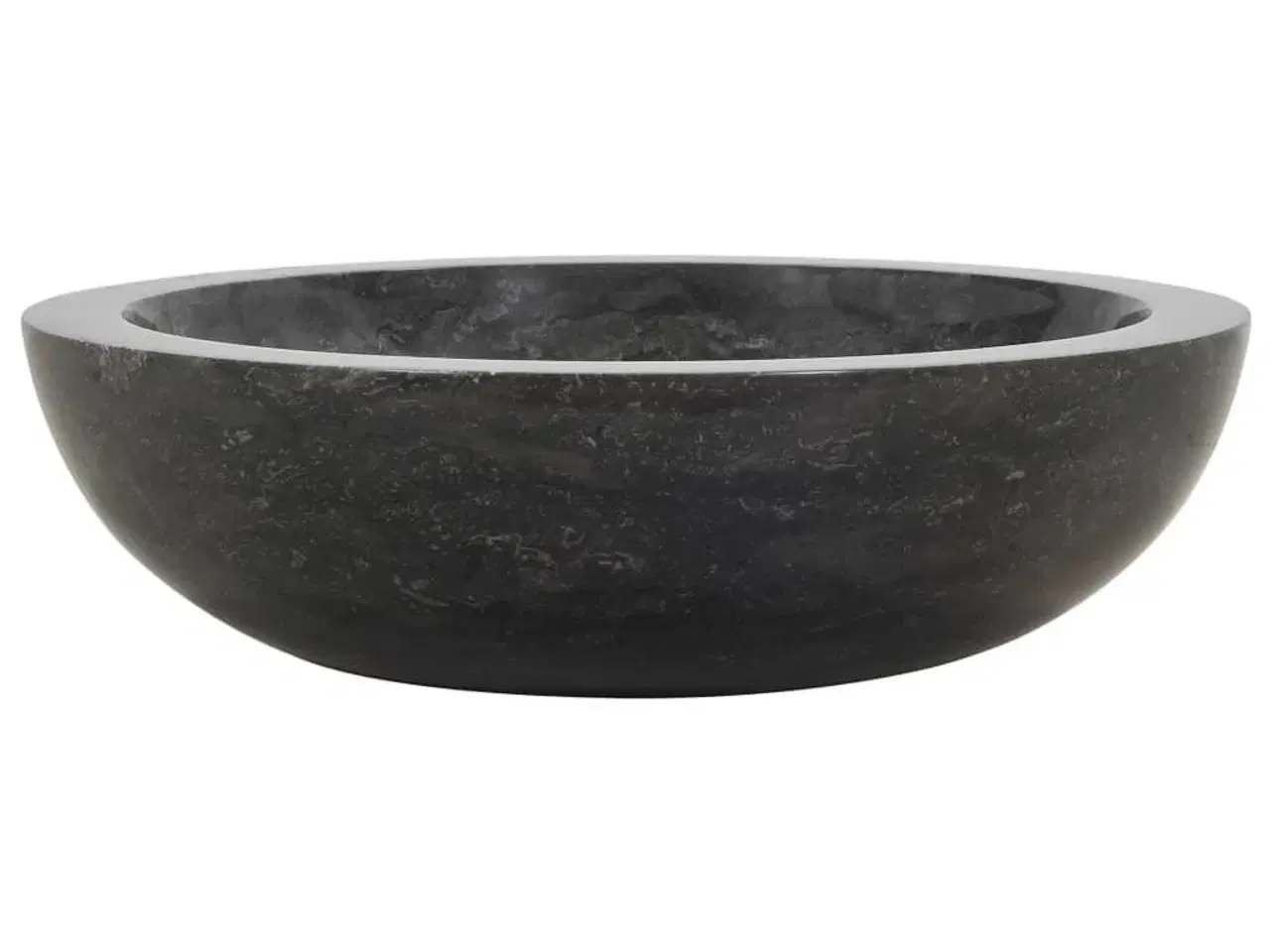 Billede 3 - Håndvask 40 x 12 cm marmor sort