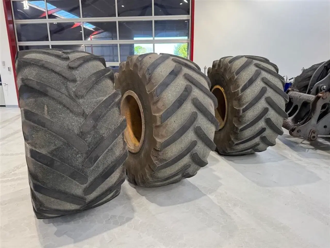 Billede 6 - Michelin 750/65R26 4 STK KOMPLETTE HJUL TIL VOLVO L70 OG L90