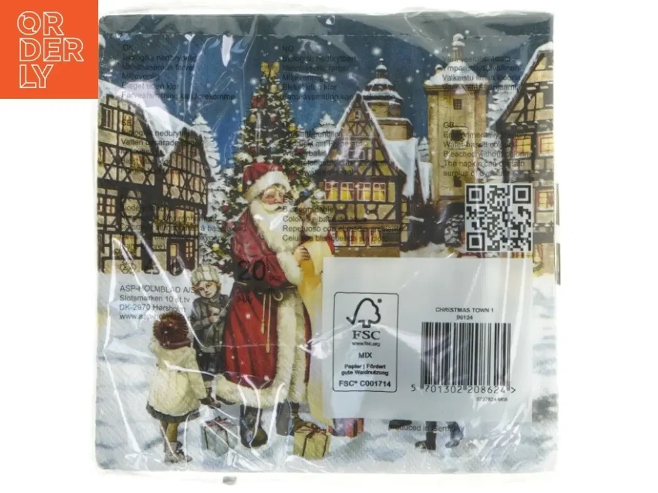 Billede 2 - Juleservietter 20-pak fra Asp-Holmblad (str. 20 styk)