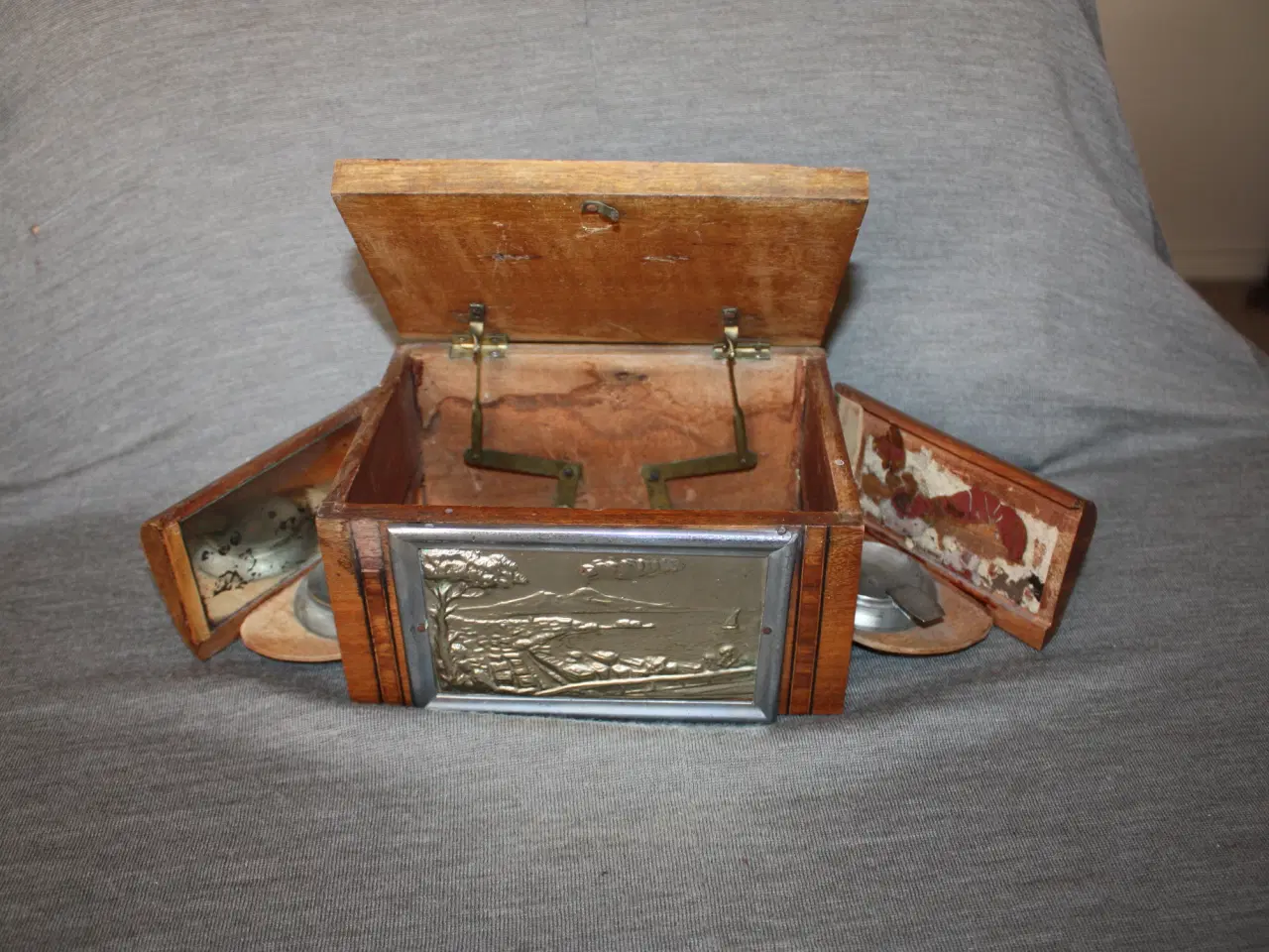 Billede 1 - Vintage Italian Cigarette Dispenser Box