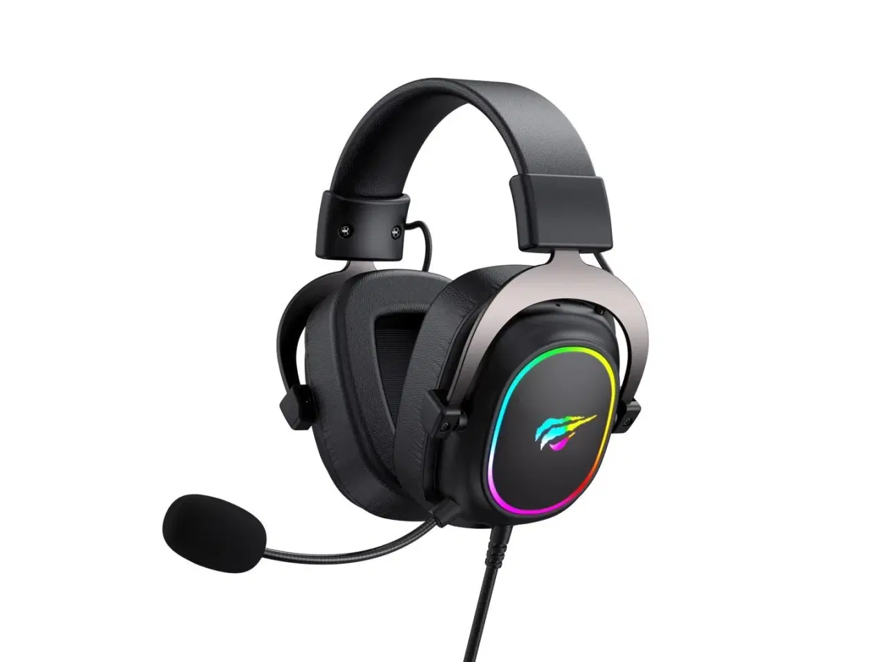 Billede 1 - Gaming headset Havit H2002P, sort – kablet 7.1 surround