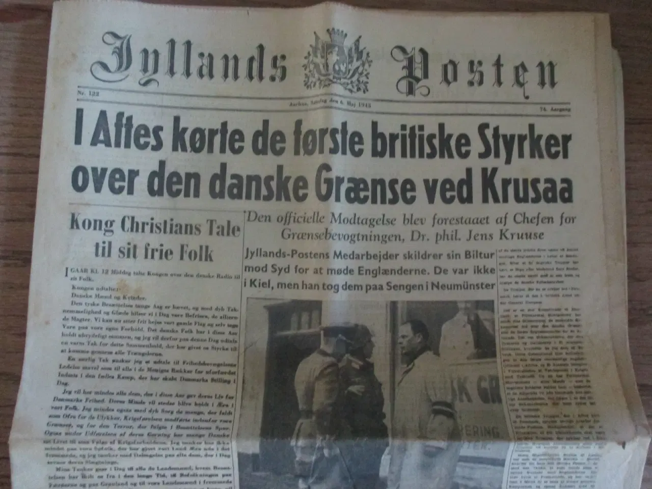 Billede 2 - Danmarks befrielse 1945. Aviser - flere.