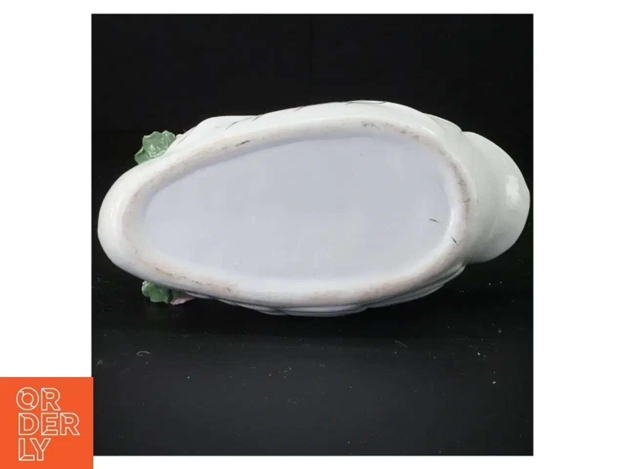 Billede 2 - Porcelænssvane (str. 22 x 10 x 10 cm)