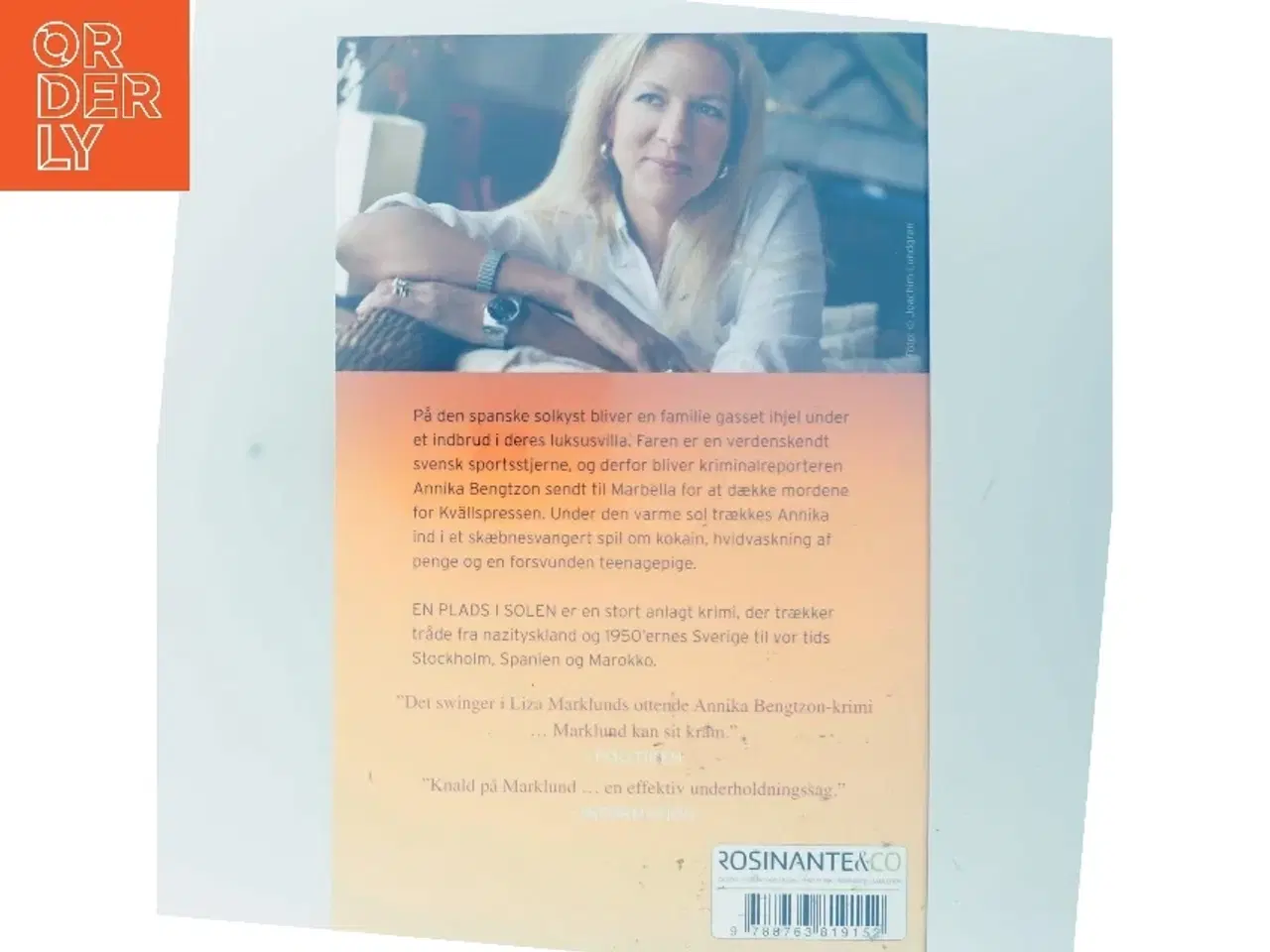 Billede 3 - En plads i solen : krimi af Liza Marklund (Bog)