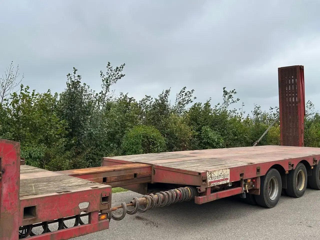 Billede 2 - - - - - - - TSR Maskintrailer blokvogn