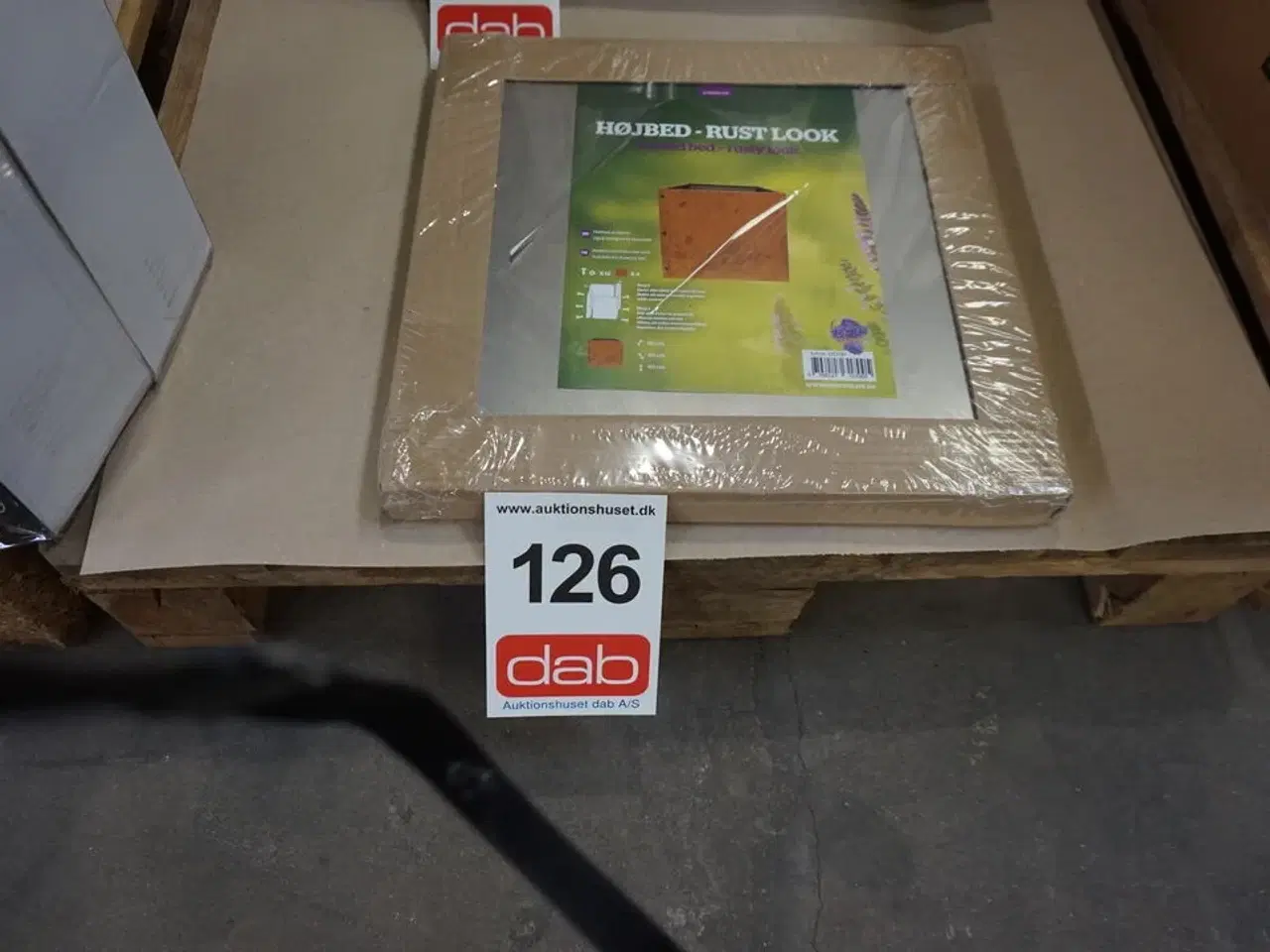 Billede 2 - Gardenjoy højbed i rustlook 40 x 40 cm