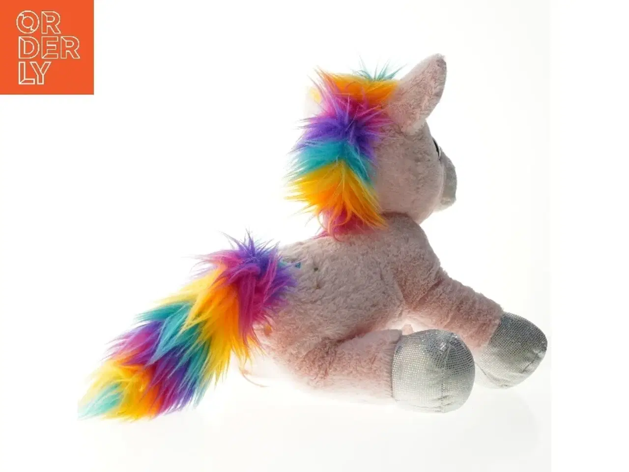 Billede 6 - Enhjørning plysdyr (str. 38 x 38 cm)