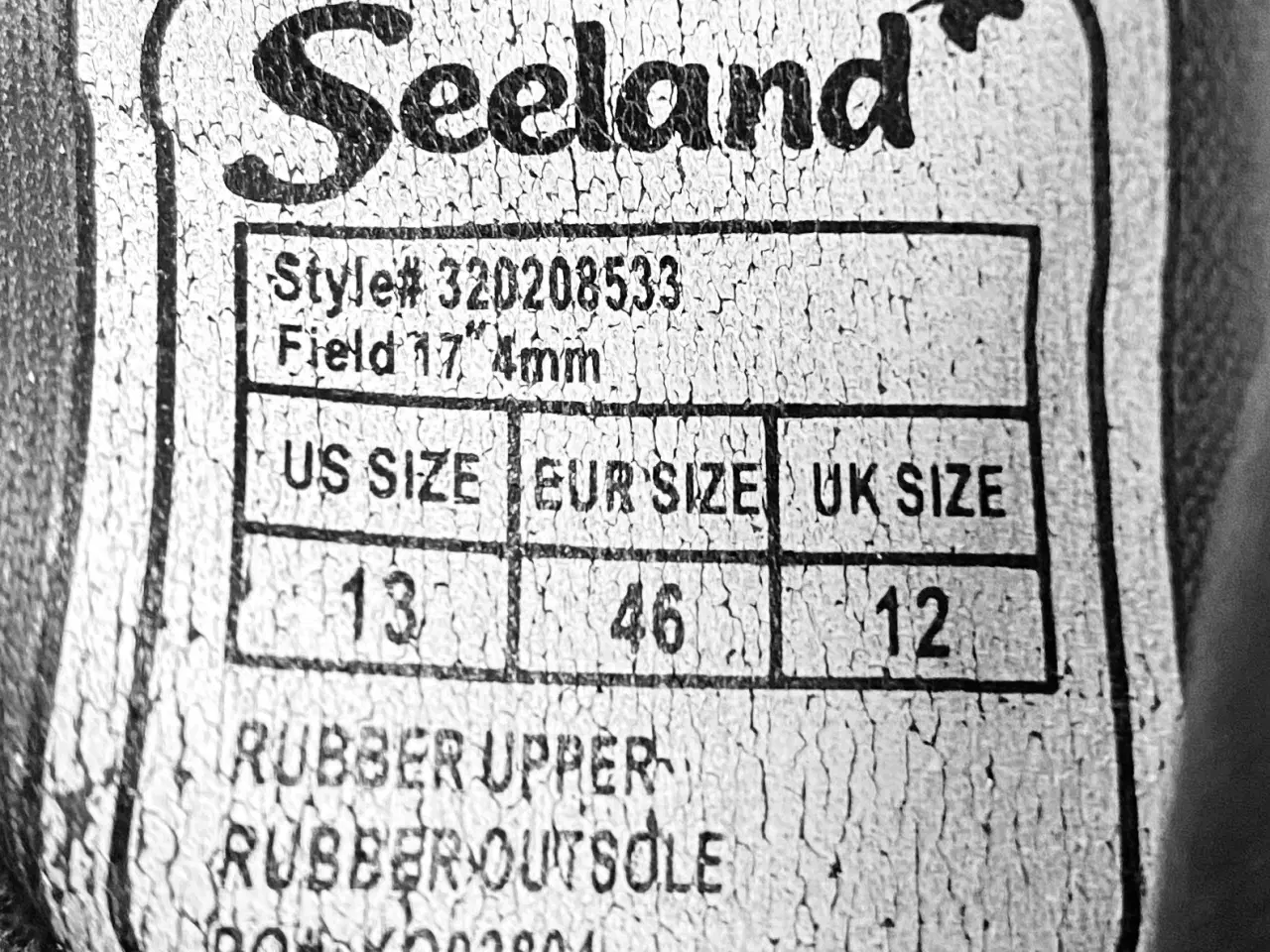 Billede 7 - Seeland Field 17" 4 mm Olive - Støvler str. 46