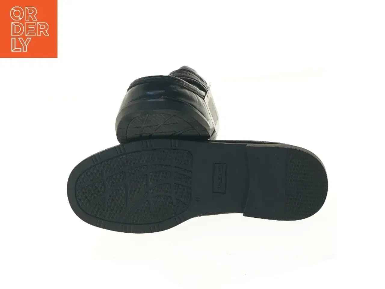Billede 5 - Sorte nye læder loafers herresko str. 45 fra Claudio Conti (str. 45 )