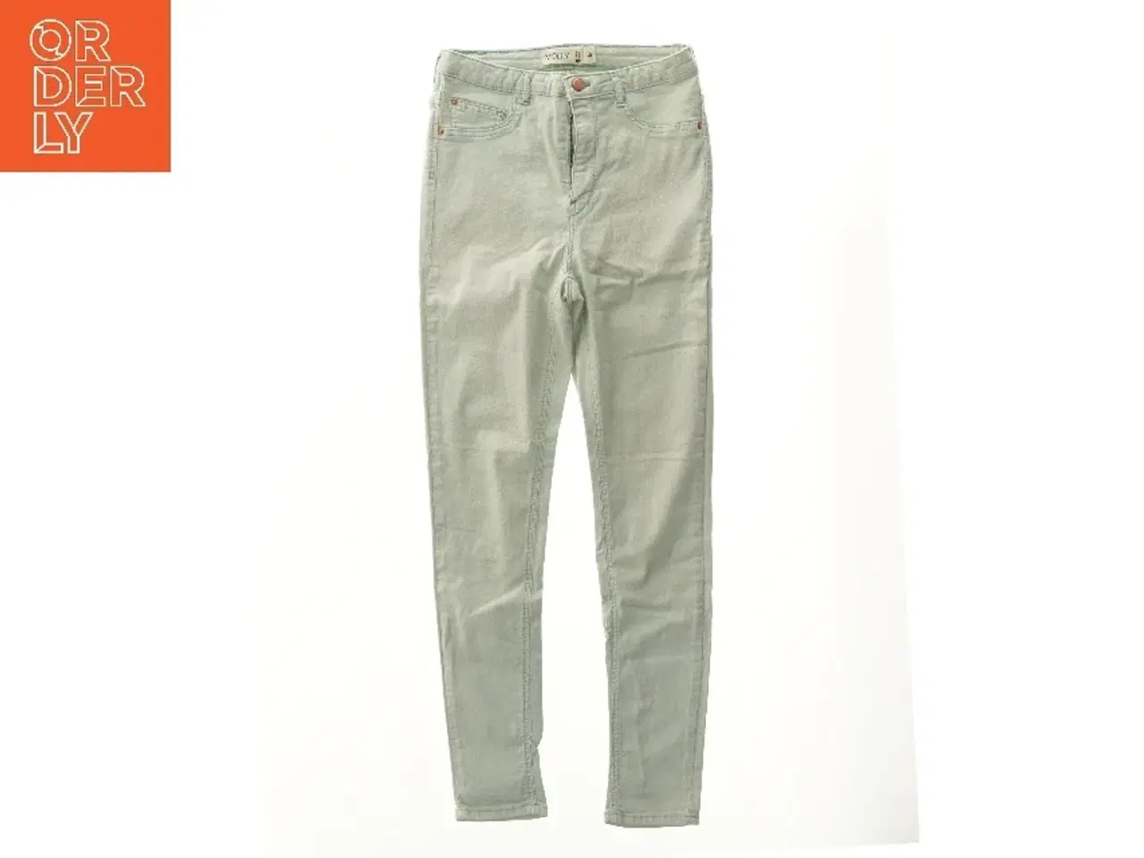 Billede 2 - Lysegrøn Jeans fra Gina Tricot (str. L)