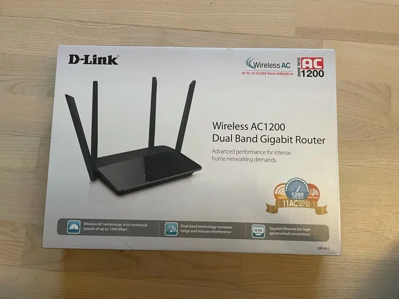 Billede 1 - D-Link Router wireless ac1200 dir-842