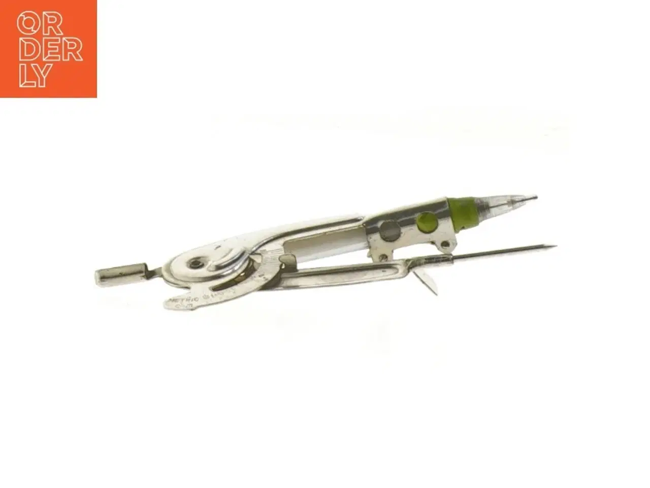 Billede 3 - Passer med blyant og spids (str. 13,5 cm)