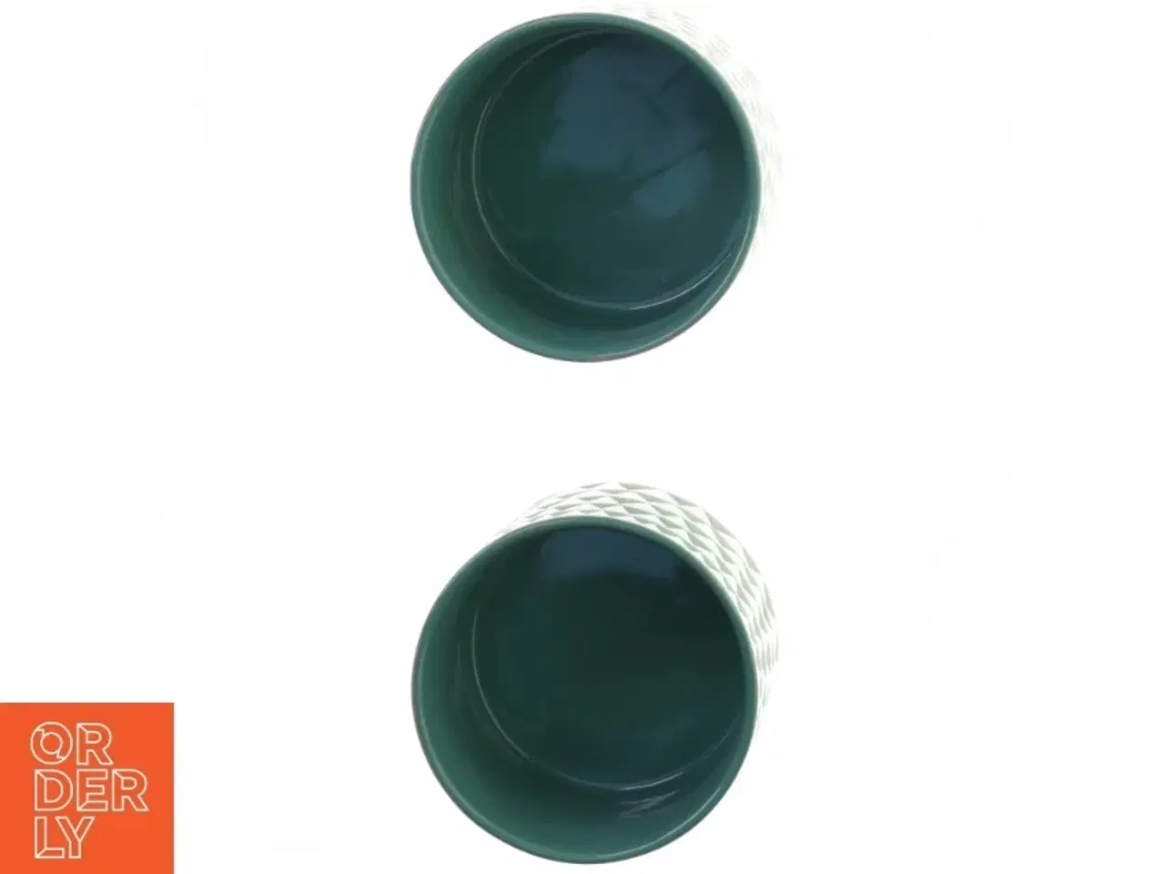 Billede 2 - Keramikskåle med smuk glasur (str. 11 x 7 cm)