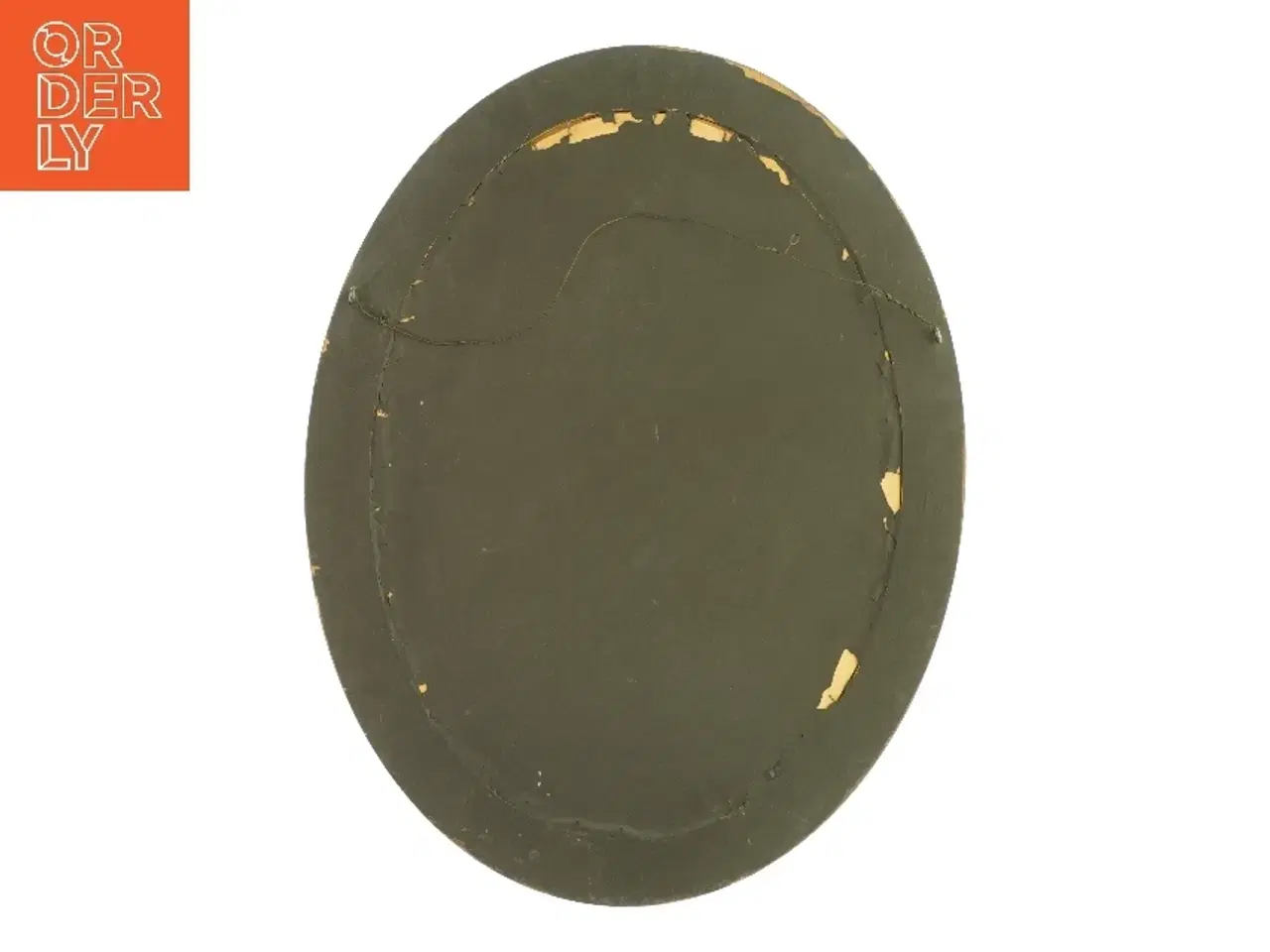 Billede 2 - Oval guldramme med foto af kvinde (str. LB 58x44,5 cm)